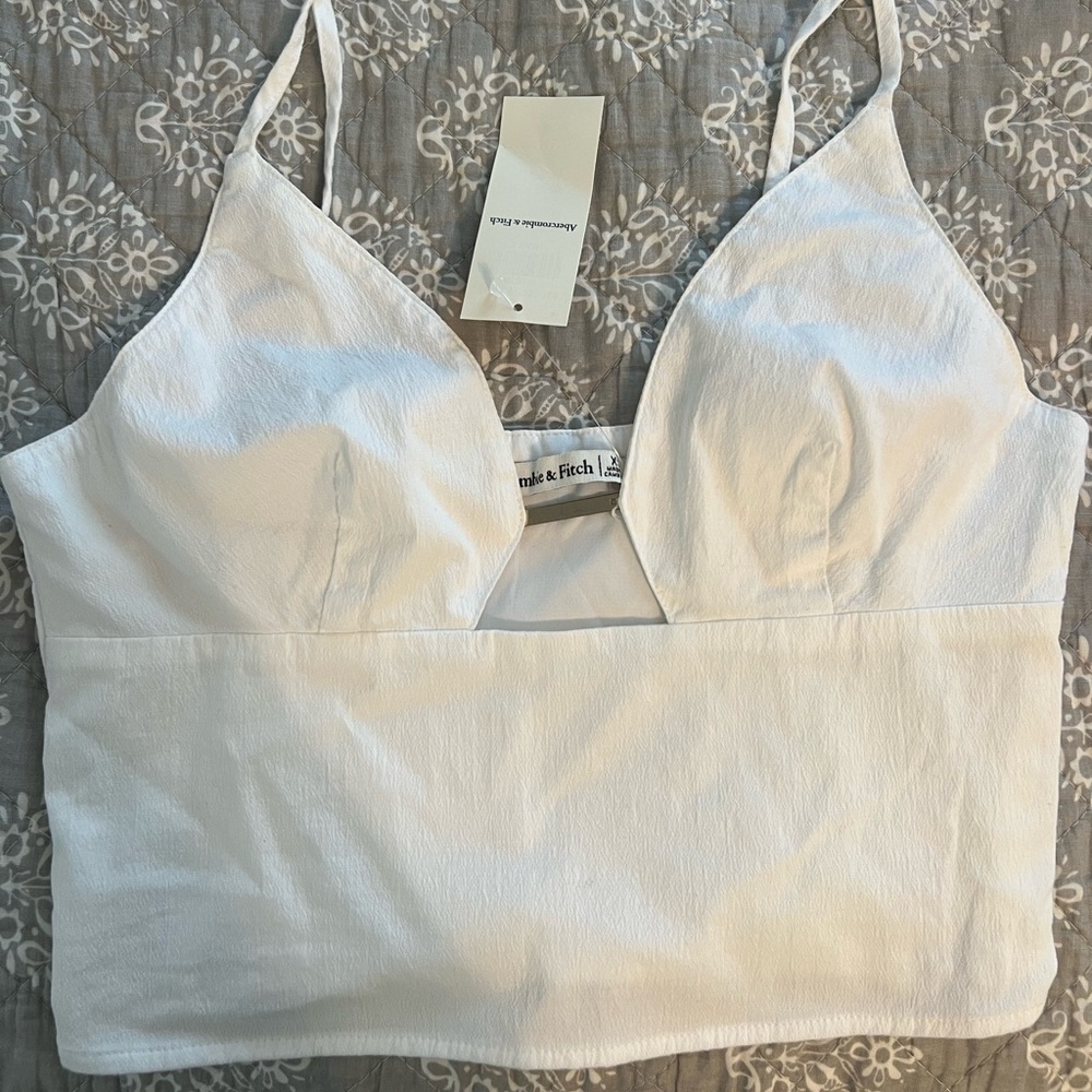 Abercrombie cropped tank